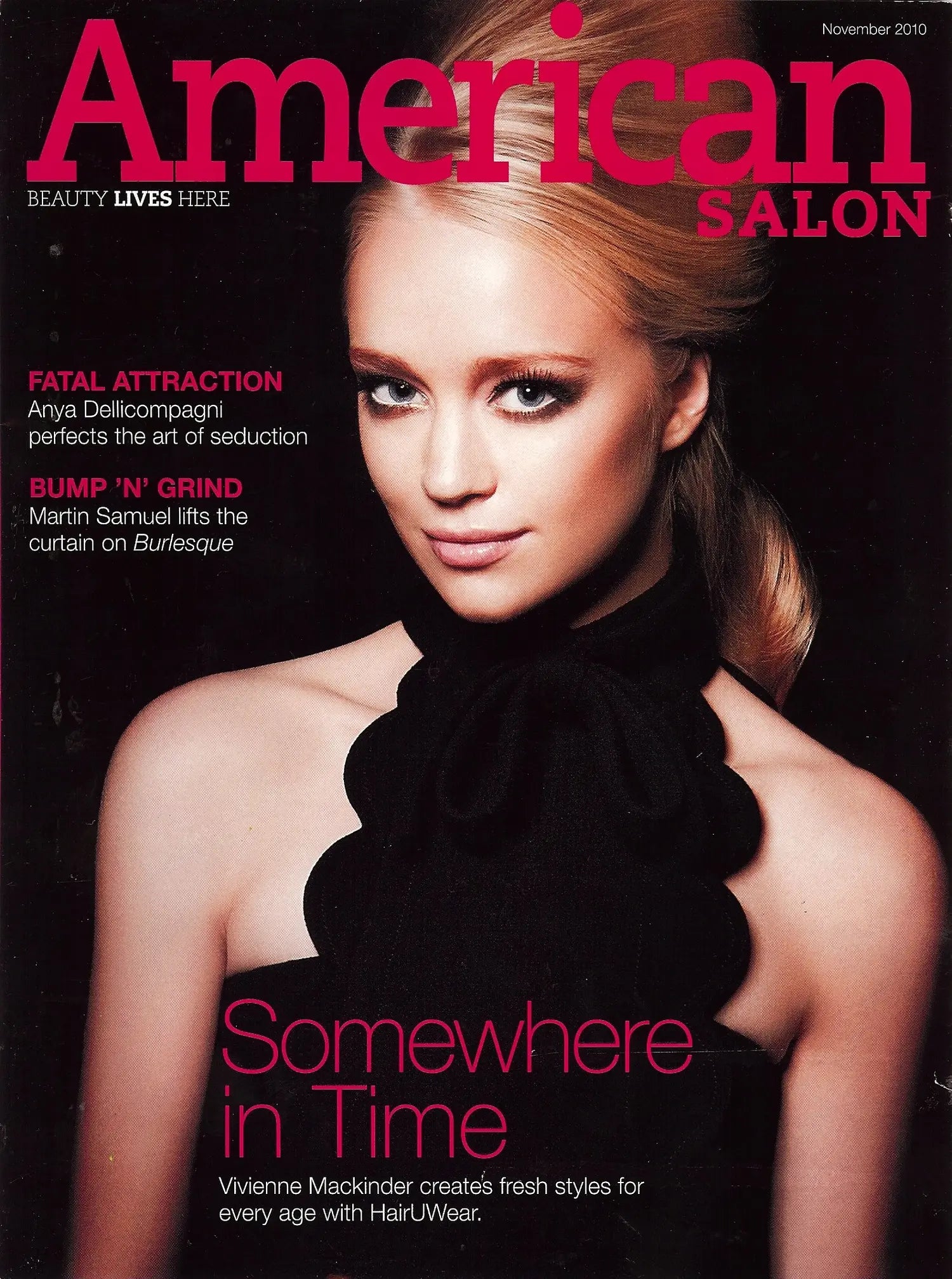 American Salon magazine cover from the Nail Garden press archive