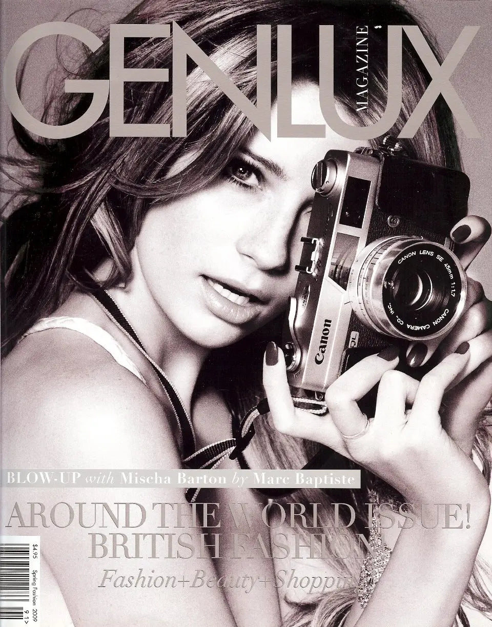 Genlux magazine cover from the Nail Garden press archive