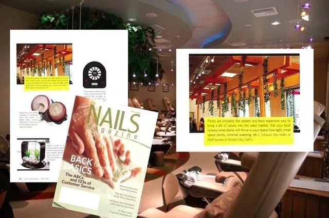 Nail Garden press archive clipping 18
