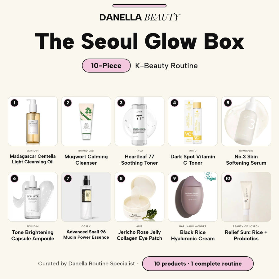 The Seoul Glow Box: 10 K-beauty products from Danella Beauty